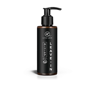 Несмываемый уход для кудрявых волос легкой фиксации LEAVE-IN 2 in 1 с муцином, LENA LEVI®