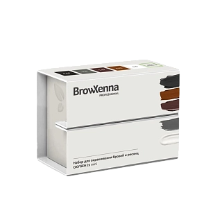 Набор для окрашивания бровей и ресниц OXYGEN J2 mini, BrowXenna® Набор для окрашивания бровей и ресниц OXYGEN J2 mini, BrowXenna®