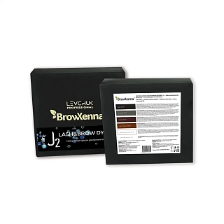 Набор для окрашивания для бровей и ресниц BrowXenna® OXYGEN J2, mini. Набор для окрашивания для бровей и ресниц BrowXenna® OXYGEN J2, mini.