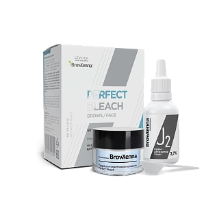 Профессиональный набор средств для осветления волосков Perfect Bleach, BrowXenna® Профессиональный набор средств для осветления волосков Perfect Bleach, BrowXenna®