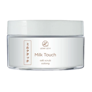 Молочный солевой скраб для тела с ароматом улуна Milk Touch, LenaLevi®