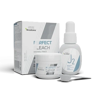 Профессиональный набор средств для осветления волосков Perfect Bleach, BrowXenna® Профессиональный набор средств для осветления волосков Perfect Bleach, BrowXenna®