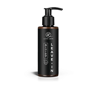 Несмываемый уход для кудрявых волос легкой фиксации LEAVE-IN 2 in 1 с протеинами риса, LENA LEVI®